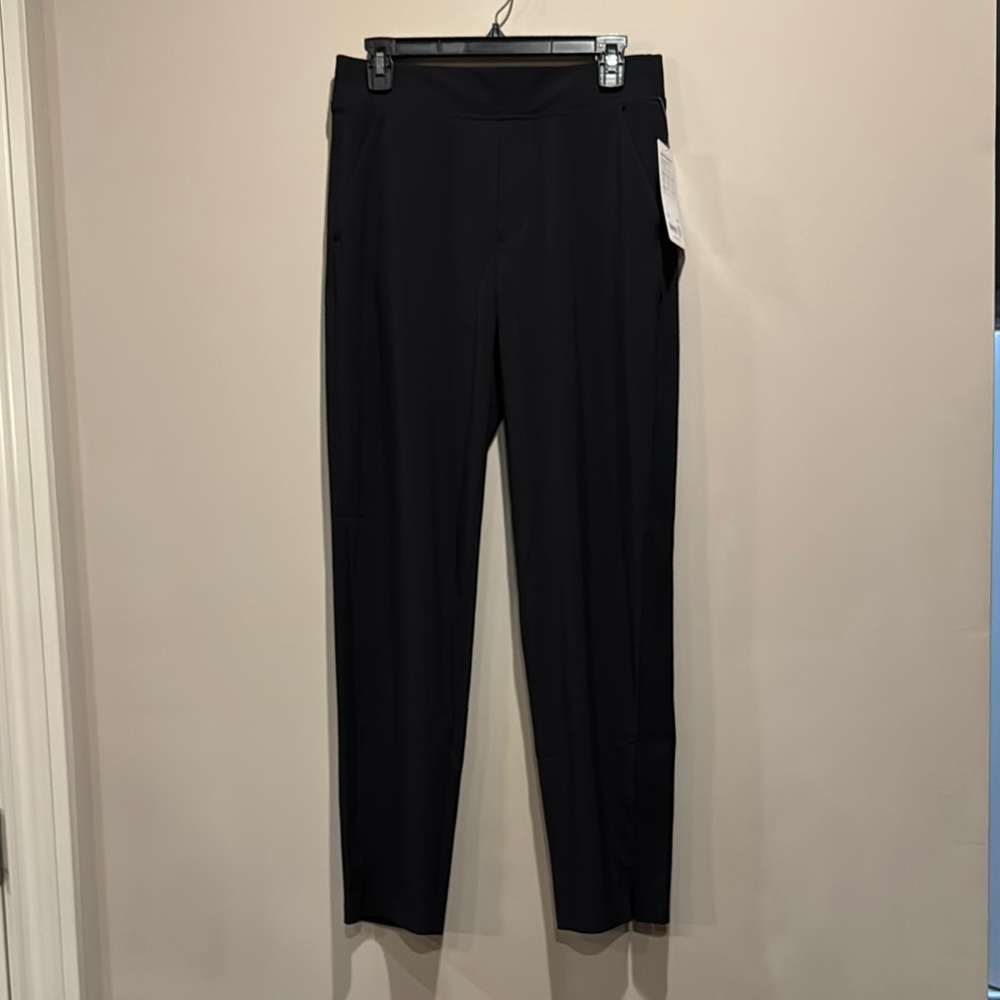 Athleta Brooklyn Mid Rise ankle pants tall size 6, black - Picture 2 of 15